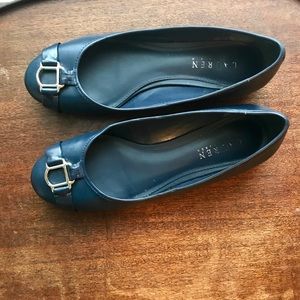Ralph Lauren navy blue shoes